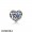 Pandora Birthday Charms December Signature Heart Charm London Blue Crystal Jewelry