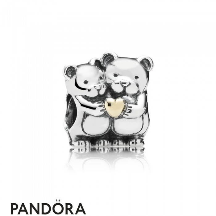 Pandora Family Charms Bear Hug Charm Jewelry