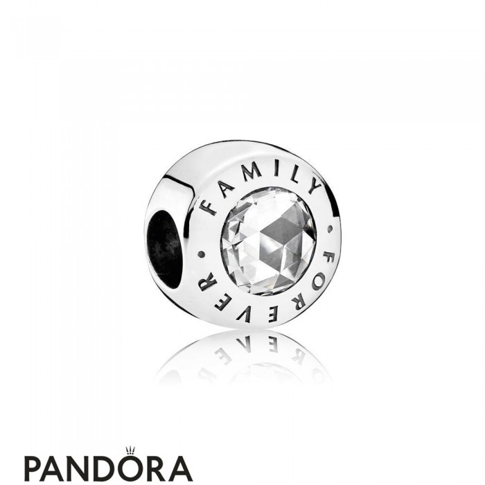 Pandora Family Charms Family Forever Clear Cz Jewelry