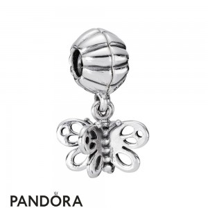 Pandora Pendant Charms Best Friends Forever Butterfly Two Part Charm Jewelry