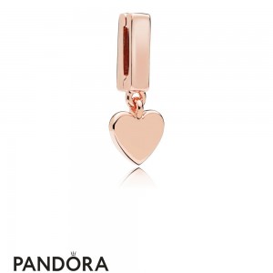 Pandora Rose Reflexions Floating Heart Clip Charm Jewelry