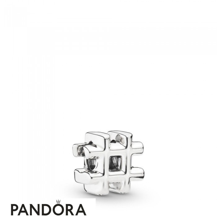 Women's Pandora Hashtag Symbol Charm Jewelry