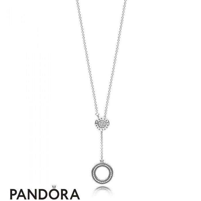 Pandora Logo Necklace Jewelry