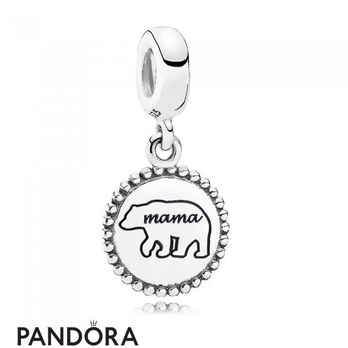 Women's Pandora Mama Bear Dangle Charm Jewelry