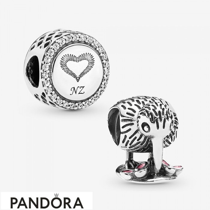Women's Pandora New Zealand Kiwi & Fern Gift Set Jewelry