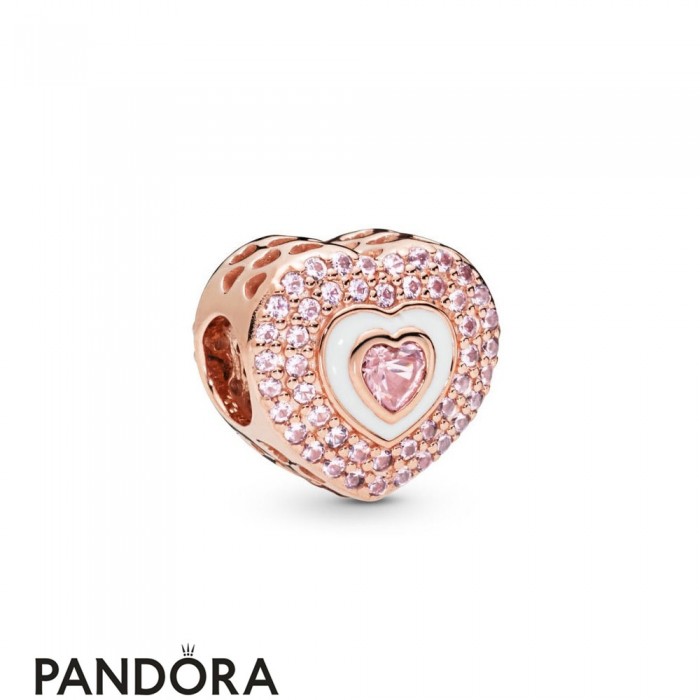 Pandora Rose Hearts On Hearts Charm Jewelry