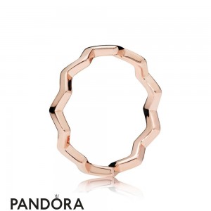 Pandora Rose Timeless Zig Zag Ring Jewelry