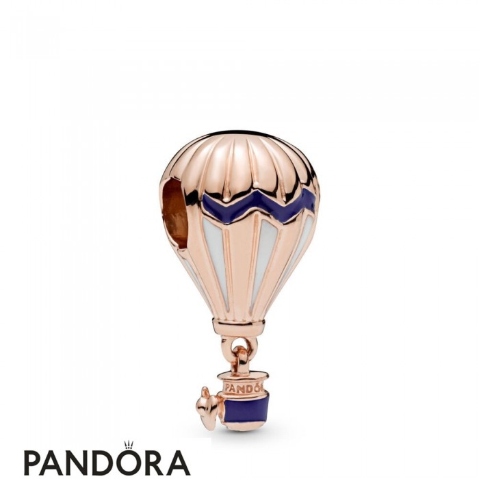Pandora Rose Enamel Blue Blue Hot Air Balloon Charm Pandora Rose Jewelry