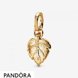 Pandora Shine Shining Leaf Pendant Jewelry