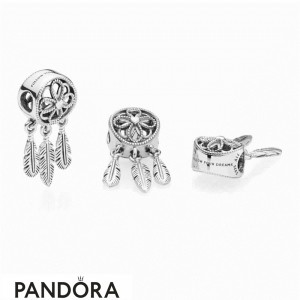 Women's Pandora Spiritual Dream Catcher Dangle Charm Jewelry