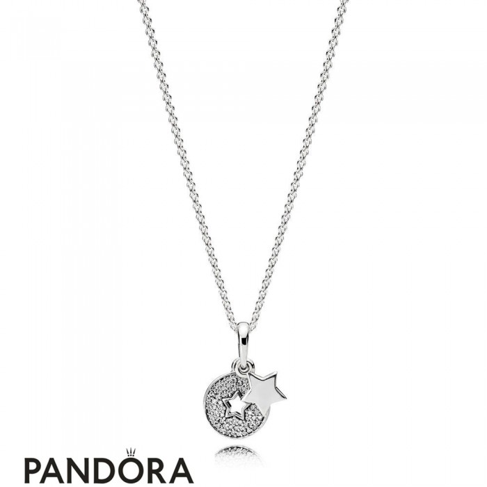 Pandora Winter Collection Celebration Stars Necklace Jewelry