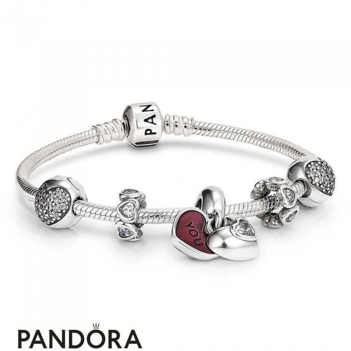 Women's Pandora Anniversary Gift Set Jewelry