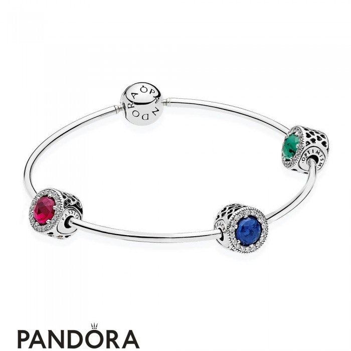 Pandora Essence Peace Optimism Passion Gift Set Jewelry