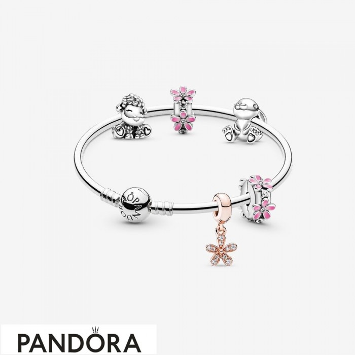 Women's Pandora Springtime Friends Bangle Set Jewelry