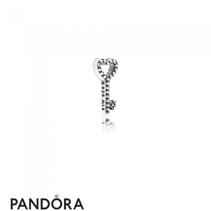Women's Pandora Heart Key Petite Charms Jewelry
