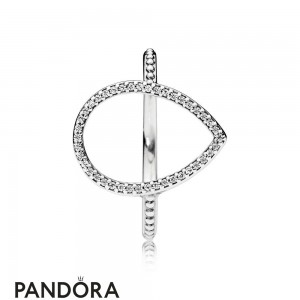 Pandora Rings Teardrop Silhouette Ring Jewelry
